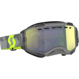 SCOTT FURY SNOWMOBILE GOGGLES (LIGHT GREY/NEON YELLOW - YELLOW CHROME) - Driven Powersports Inc.7615523902118278605 - 7697335