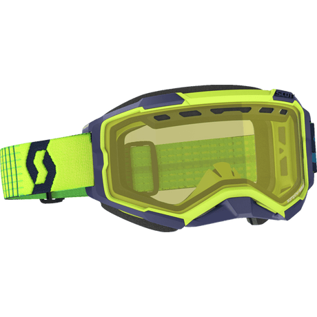 SCOTT FURY SNOWMOBILE GOGGLES (ORANGE/GREY - YELLOW) - Driven Powersports Inc.192820845173278605 - 1011029