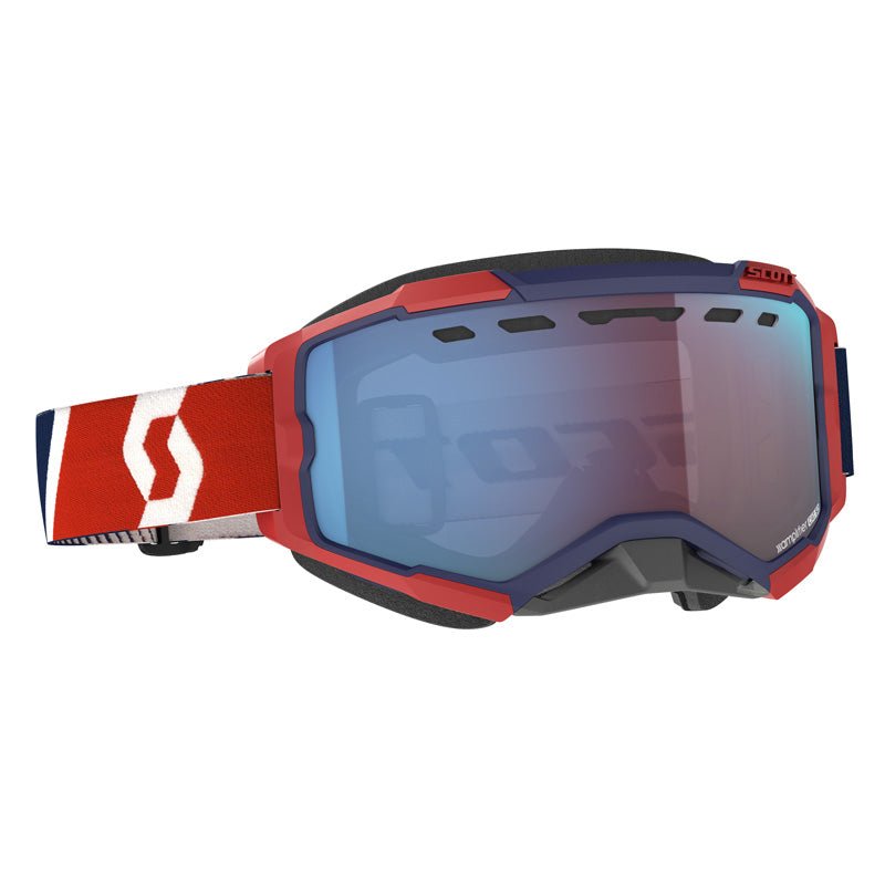 SCOTT USA FURY SNOWMOBILE GOGGLES Blue - Driven Powersports