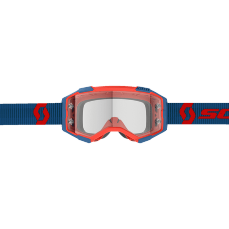 SCOTT USA FURY WFS GOGGLES DARK BLUE/NEON RED CLEAR WORKS - DRIVEN Canada's Powersports 7615523902170278596 - 7698113