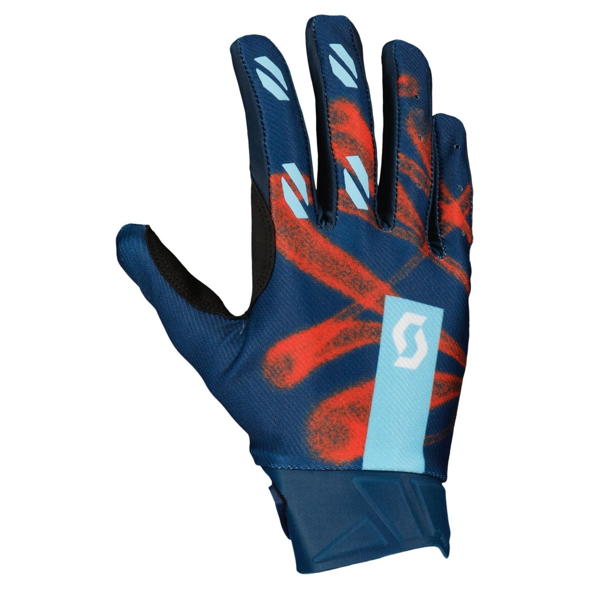 Scott Glove EVO Dirt Sail Blue/Fast Red/SPL L - DRIVEN Canada's Powersports 7616185125310421920-7913001