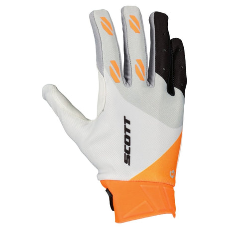 Scott Glove EVO Race Bright White/Shocking Orange/SPL L - DRIVEN Canada's Powersports 7616185125198421919-7915001