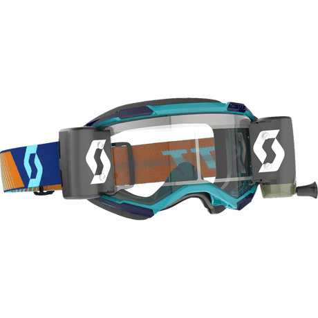 Scott Goggle Fury WFS Royal Blue/Orange Clear Works - DRIVEN Canada's Powersports 7615523637409278596-7436113