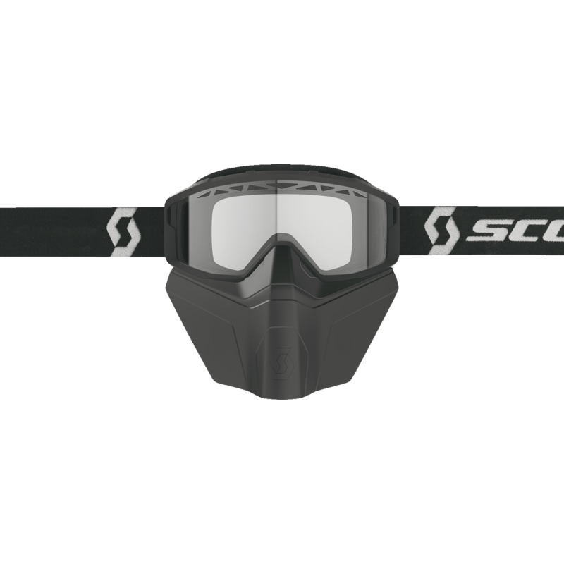Scott Goggle Primal Safari Facemask Black/White/Clear - DRIVEN Canada's Powersports 7615523902293278608-1007043