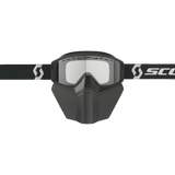 Scott Goggle Primal Safari Facemask Black/White/Clear - DRIVEN Canada's Powersports 7615523902293278608-1007043
