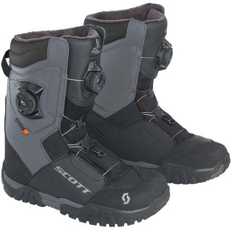 Scott Kulshan Pro Snowmobile Boots Black/Grey (9/42) - DRIVEN Canada's Powersports 7615523931866419413-1659420