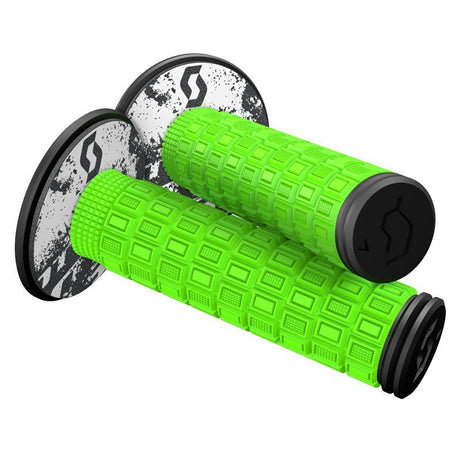 SCOTT USA MELLOW MX GRIPS NEON RED/BLACK - Driven Powersports Inc.889143888924269305 - 4376222