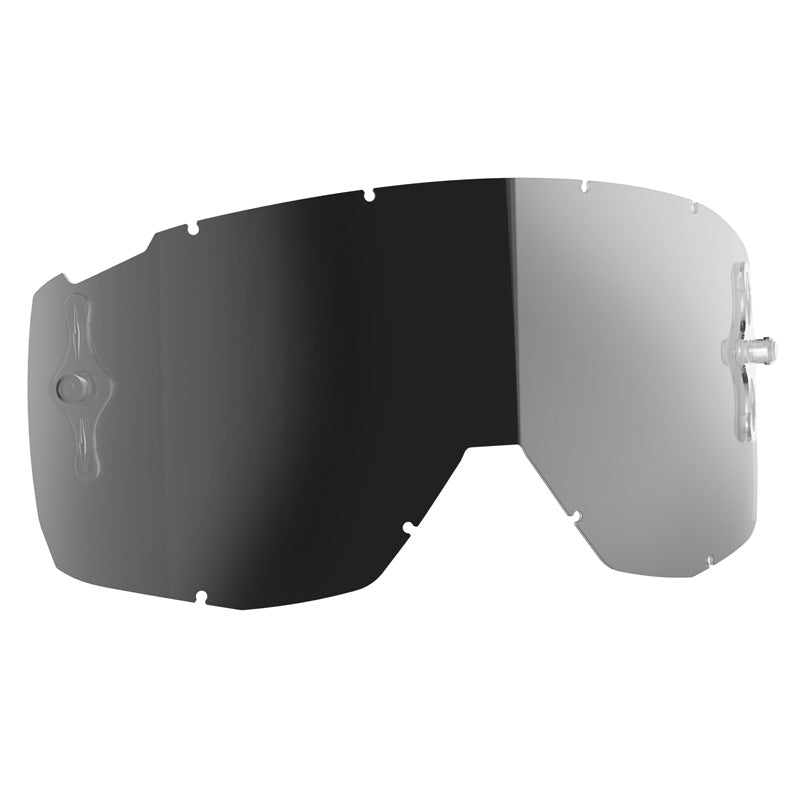 SCOTT USA MX SINGLE WORKS LENS HUSTLE/TYRANT/SPLIT/PRIMAL DARK GREY Dark Grey - Driven Powersports