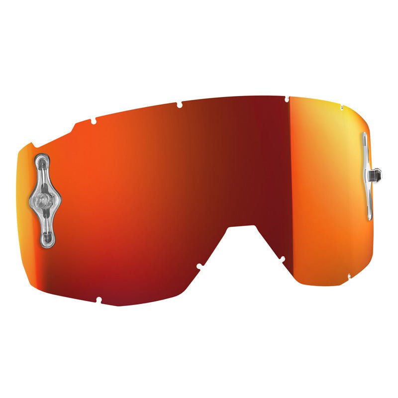 SCOTT USA MX SINGLE WORKS LENS HUSTLE/TYRANT/SPLIT/PRIMAL YELLOW CHROME - Driven Powersports Inc.886118490564218814 - 283