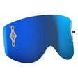 SCOTT USA MX SINGLE WORKS LENS RECOILXI/80'S ELECTRIC BLUE CHROME (205187 - 282) - Driven Powersports Inc.889143092130205187 - 282