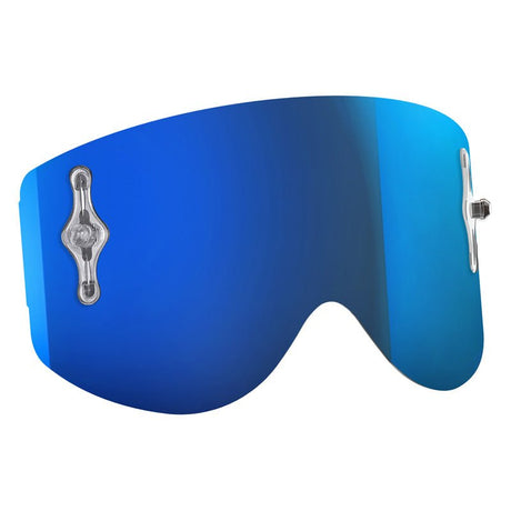 SCOTT USA MX SINGLE WORKS LENS RECOILXI/80'S ELECTRIC BLUE CHROME (205187 - 282) - Driven Powersports Inc.889143092130205187 - 282