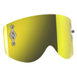 SCOTT USA MX SINGLE WORKS LENS RECOILXI/80'S YELLOW CHROME (205187 - 301) - Driven Powersports Inc.889143673773205187 - 301
