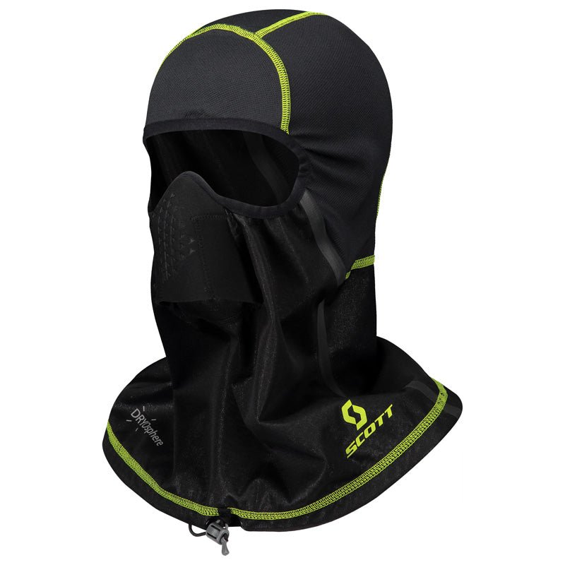 SCOTT USA NEOPRENE DP HOOD FACEMASK BLACK (3XL) Black 2XL-3XL - Driven Powersports