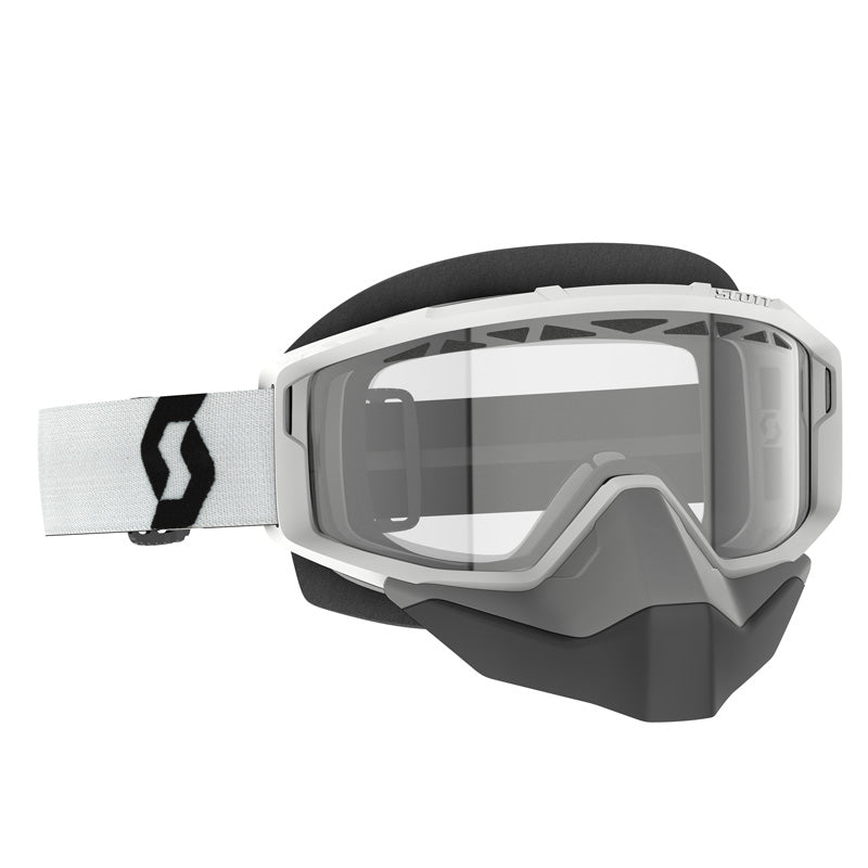 SCOTT USA PRIMAL SNOWMOBILE GOGGLES (WHITE CLEAR) - DRIVEN Canada's Powersports 192820358574278606 - 0001043