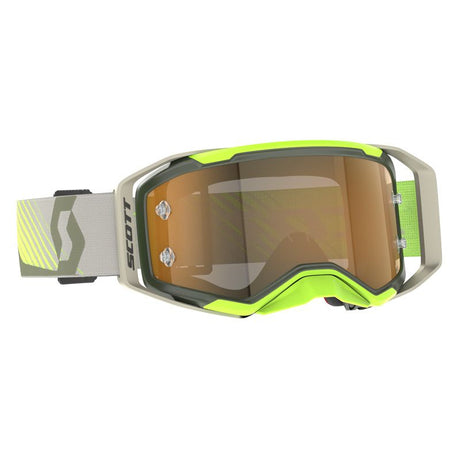 Scott Prospect 2.0 Amp Goggles Khaki Green/Neon Yellow Rose Works - DRIVEN Canada's Powersports 7616185106760421469-7701352