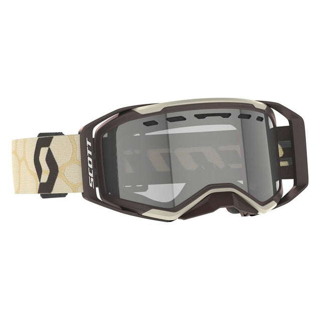 Scott Prospect 2.0 Enduro Goggles Desert Beige/Earth Brown Light Sensitive Grey - DRIVEN Canada's Powersports 7616185106845421476-7921343