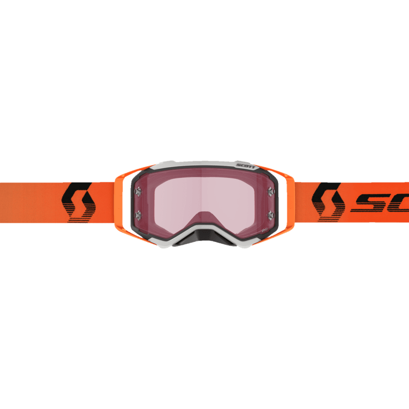 SCOTT PROSPECT AMPLIFIER GOGGLES WHITE/BLACK - PINK WORKS - Driven Powersports Inc.192820845265285536 - 7430352