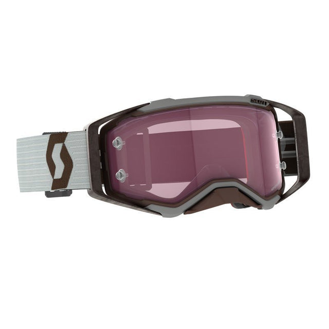 SCOTT USA PROSPECT AMPLIFIER GOGGLES WHITE/BLACK - PINK WORKS - Driven Powersports Inc.192820845265285536 - 7430352