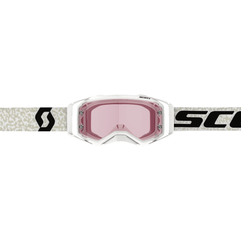 SCOTT PROSPECT AMPLIFIER GOGGLES WHITE/BLACK - PINK WORKS - Driven Powersports Inc.192820845265285536 - 7430352
