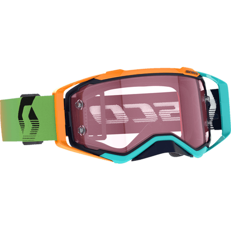 SCOTT PROSPECT AMPLIFIER GOGGLES WHITE/BLACK - PINK WORKS - Driven Powersports Inc.192820845265285536 - 7430352