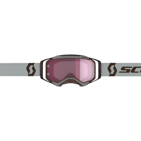 SCOTT PROSPECT AMPLIFIER GOGGLES WHITE/BLACK - PINK WORKS - Driven Powersports Inc.192820845265285536 - 7430352