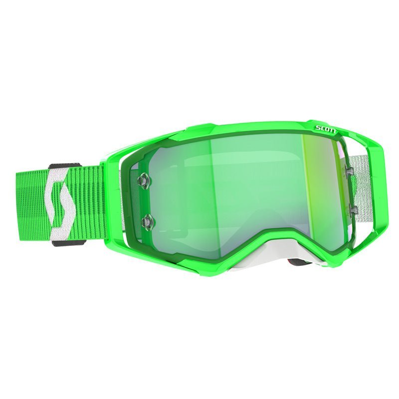 SCOTT USA PROSPECT GOGGLES GREEN/WHITE - GREEN CHROME WORKS - Driven Powersports Inc.192820844626272821 - 7431269
