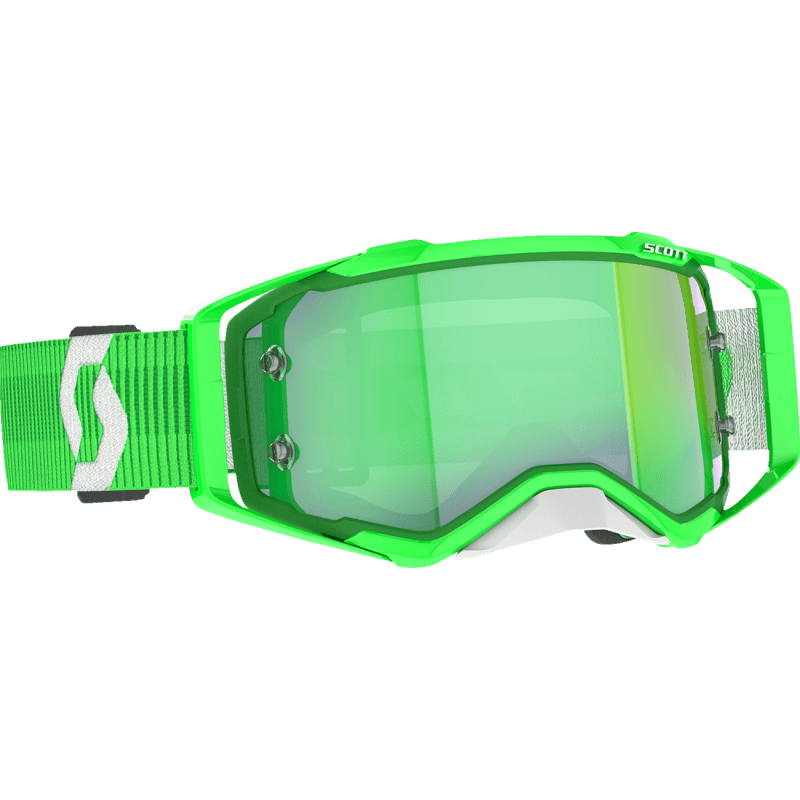 SCOTT USA PROSPECT GOGGLES GREEN/WHITE - GREEN CHROME WORKS - Driven Powersports Inc.192820844626272821 - 7431269