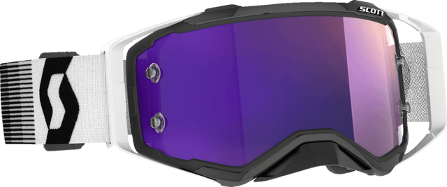 SCOTT PROSPECT GOGGLES PREMIUM BLACK/WHITE - PURPLE CHROME WORKS - Driven Powersports Inc.7615523902514272821 - 7702281