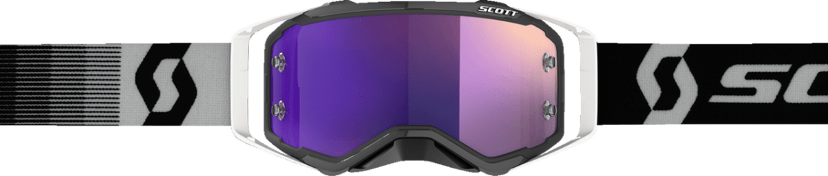 SCOTT PROSPECT GOGGLES PREMIUM BLACK/WHITE - PURPLE CHROME WORKS - Driven Powersports Inc.7615523902514272821 - 7702281