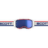 SCOTT USA PROSPECT GOGGLES RETRO WHITE/BLUE BLUE CHROME WORKS - DRIVEN Canada's Powersports 192820844640272821 - 7433349