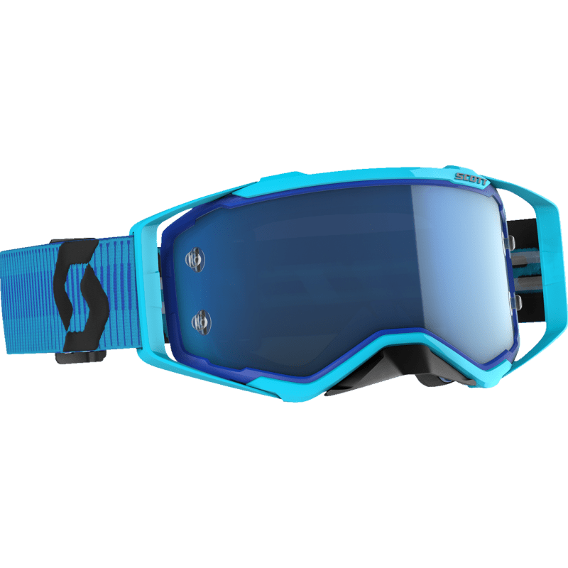 SCOTT USA PROSPECT MX GOGGLES (BLUE/BLACK BLUE CHROME WORKS) - DRIVEN Canada's Powersports 192820561233272821 - 1034349