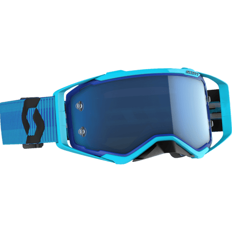 SCOTT USA PROSPECT MX GOGGLES (BLUE/BLACK BLUE CHROME WORKS) - DRIVEN Canada's Powersports 192820561233272821 - 1034349