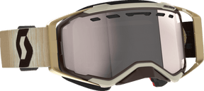 SCOTT PROSPECT SNOWMOBILE GOGGLES (BEIGE/BROWN - SILVER CHROME) - Driven Powersports Inc.7615523902712272846 - 1074313