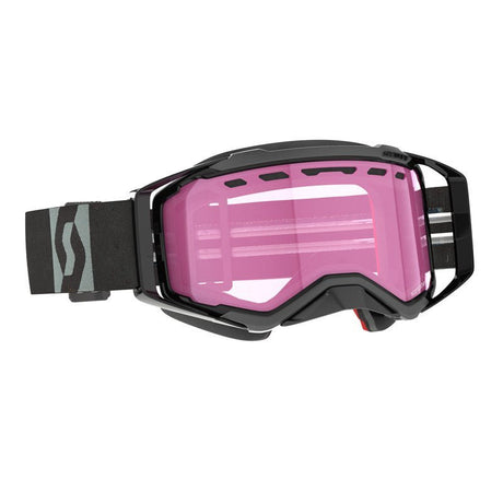 SCOTT USA PROSPECT SNOWMOBILE GOGGLES (BLACK/GREY/PINK) - Driven Powersports Inc.7615523637294272846 - 1001134