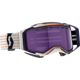 SCOTT USA PROSPECT SNOWMOBILE GOGGLES (BLUE/WHITE - LIGHT SENSITIVE BLUE CHROME) - Driven Powersports Inc.192820561486278603 - 1006307