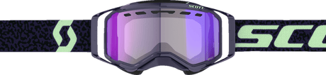 SCOTT PROSPECT SNOWMOBILE GOGGLES (DARK PURPLE/MINT GREEN - LIGHT SENSITIVE BLUE CHROME) - Driven Powersports Inc.7615523902750278603 - 7696307