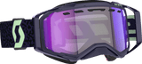 SCOTT PROSPECT SNOWMOBILE GOGGLES (DARK PURPLE/MINT GREEN - LIGHT SENSITIVE BLUE CHROME) - Driven Powersports Inc.7615523902750278603 - 7696307