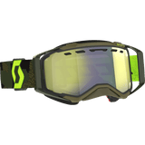 SCOTT USA PROSPECT SNOWMOBILE GOGGLES (KAKI GREEN/NEON YELLOW YELLOW CHROME) - DRIVEN Canada's Powersports 7615523902729272846 - 7701335