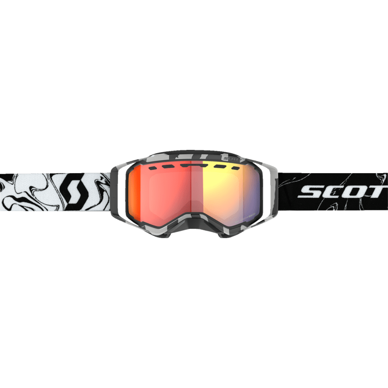 SCOTT USA PROSPECT SNOWMOBILE GOGGLES (MARBLE BLACK/WHITE LIGHT SENSITIVE RED CHROME) - DRIVEN Canada's Powersports 192820561509278603 - 7082341