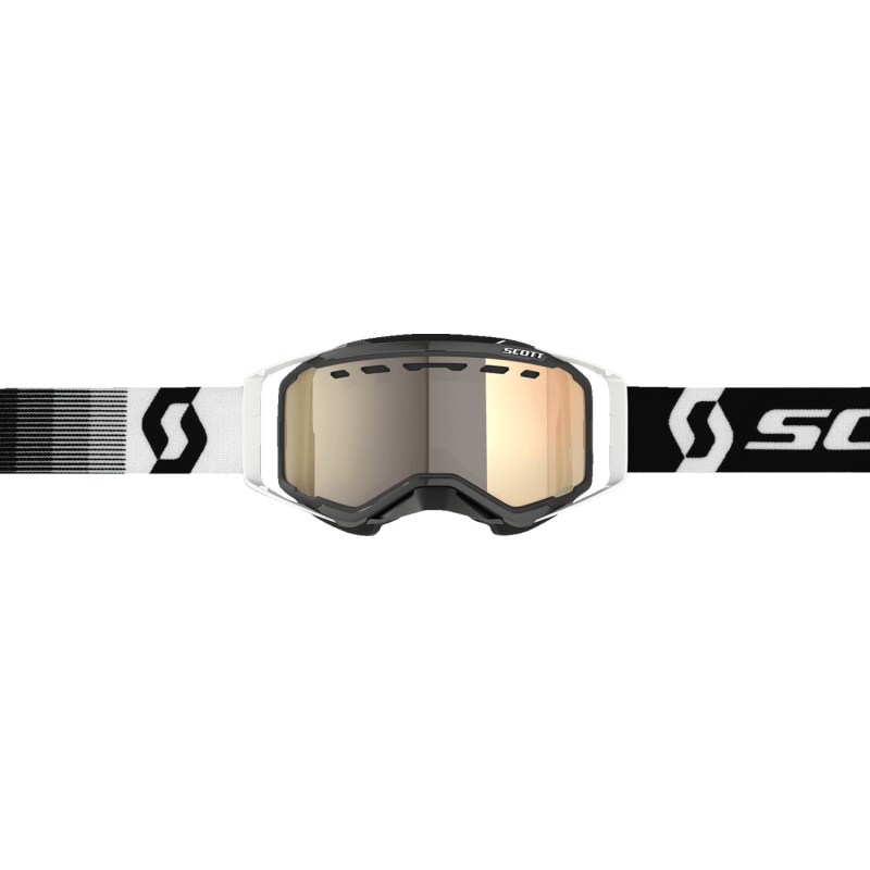 SCOTT USA PROSPECT SNOWMOBILE GOGGLES (PREMIUM BLACK/WHITE LIGHT SENSITIVE BRONZE CHROME) - DRIVEN Canada's Powersports 196530065968278603 - 7702245