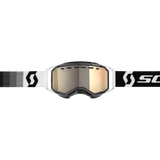 SCOTT USA PROSPECT SNOWMOBILE GOGGLES (PREMIUM BLACK/WHITE LIGHT SENSITIVE BRONZE CHROME) - DRIVEN Canada's Powersports 196530065968278603 - 7702245
