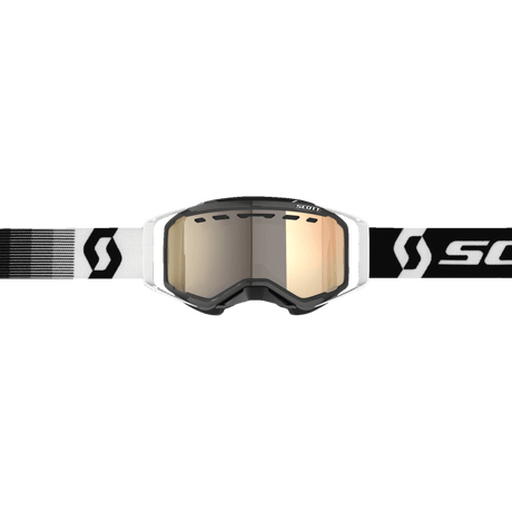 SCOTT USA PROSPECT SNOWMOBILE GOGGLES (PREMIUM BLACK/WHITE LIGHT SENSITIVE BRONZE CHROME) - DRIVEN Canada's Powersports 196530065968278603 - 7702245