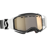 SCOTT USA PROSPECT SNOWMOBILE GOGGLES (PREMIUM BLACK/WHITE LIGHT SENSITIVE BRONZE CHROME) - DRIVEN Canada's Powersports 196530065968278603 - 7702245