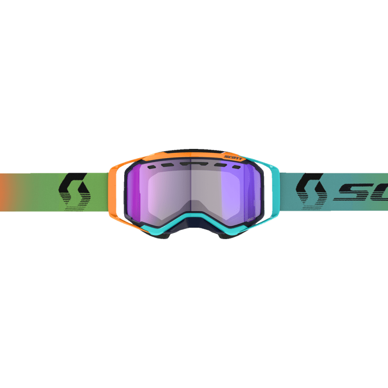 SCOTT USA PROSPECT SNOWMOBILE GOGGLES (BLUE/ORANGE LIGHT SENSITIVE BLUE CHROME) - DRIVEN Canada's Powersports 7615523902736278603 - 1294341