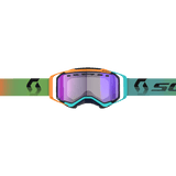 SCOTT USA PROSPECT SNOWMOBILE GOGGLES (BLUE/ORANGE LIGHT SENSITIVE BLUE CHROME) - DRIVEN Canada's Powersports 7615523902736278603 - 1294341