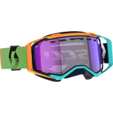 SCOTT USA PROSPECT SNOWMOBILE GOGGLES (BLUE/ORANGE LIGHT SENSITIVE BLUE CHROME) - DRIVEN Canada's Powersports 7615523902736278603 - 1294341