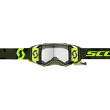 SCOTT USA PROSPECT SUPER WFS GOGGLES KHAKI GREEN/NEON YELLOW CLEAR WORKS - DRIVEN Canada's Powersports 196530065982278595 - 7701113