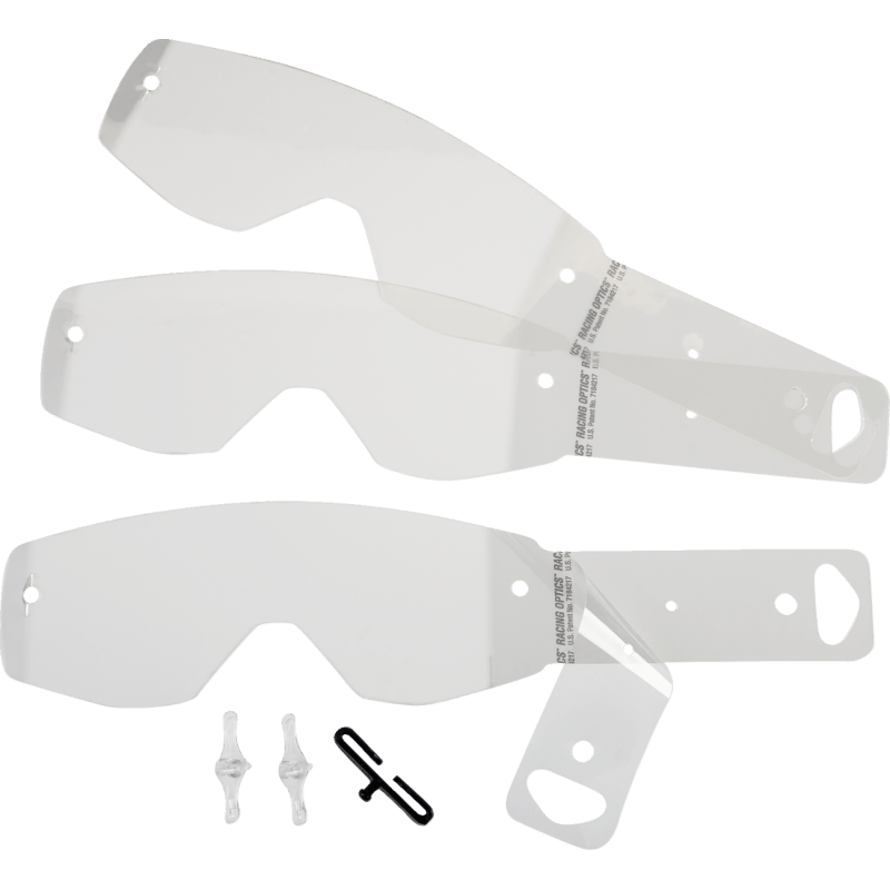 SCOTT USA PROSTACK TEAROFFS FOR HUSTLE/TYRANT/SPLIT OTG/PRIMAL 3X7 PACK (230077 - 222) - DRIVEN Canada's Powersports 886118365923230077 - 222