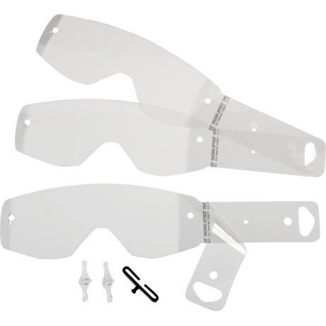 SCOTT USA PROSTACK TEAROFFS FOR HUSTLE/TYRANT/SPLIT OTG/PRIMAL 3X7 PACK (230077 - 222) - DRIVEN Canada's Powersports 886118365923230077 - 222
