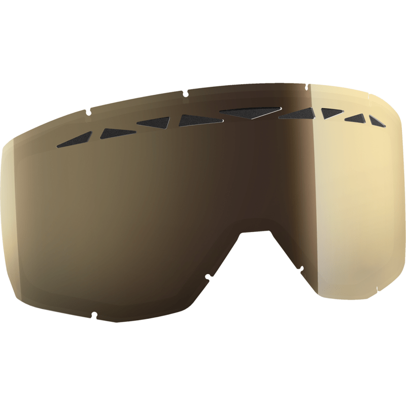 SCOTT USA SNOWMOBILE DOUBLE ACS LENS HUSTLE/TYRANT/SPLIT/PRIMAL LIGHT SENSITIVE BRONZE CHROME (264584 - 245) - DRIVEN Canada's Powersports 889143592586264584 - 245